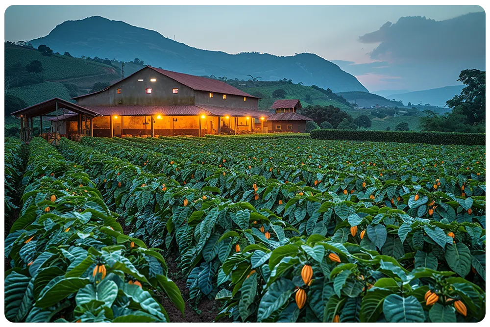 cacao field
